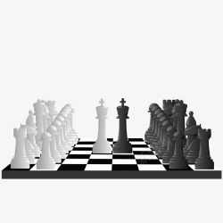 中国象棋与黑白棋盘素材