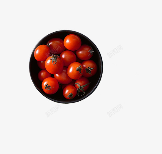 黑色碗里的小西红柿png免抠素材_88icon https://88icon.com 健康 小西红柿 水果 瓜果 碗里的 绿色 黑色