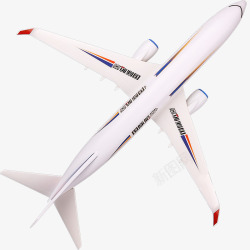 国际航空白色飞机素材