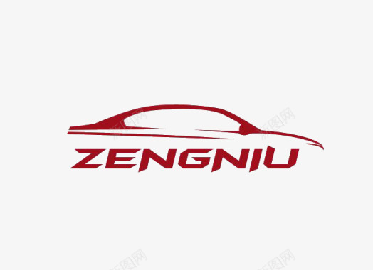 商务办公车zengniu汽车logo图标图标