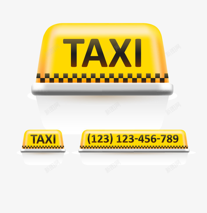 taxi车灯png免抠素材_88icon https://88icon.com taxi车灯 汽车 矢量边框 边框
