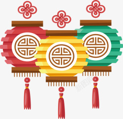 中国结装饰灯笼素材