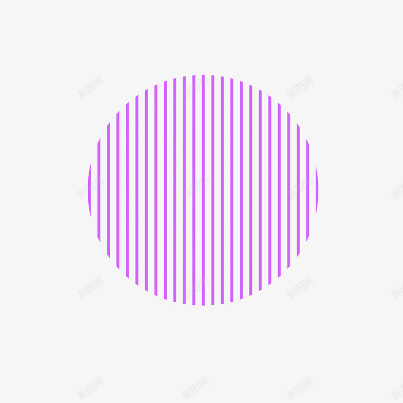 紫色简约线条圆圈效果元素png免抠素材_88icon https://88icon.com 免抠PNG 效果元素 简约 紫色 线条