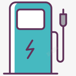 charge小型车电荷充电电动车服务站汽车高清图片