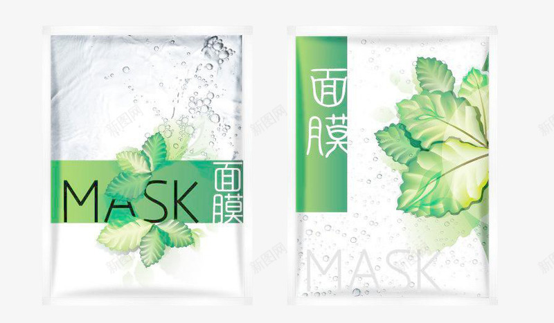 MASK面膜png免抠素材_88icon https://88icon.com 产品实物 品牌 护肤用品 美白补水 面膜