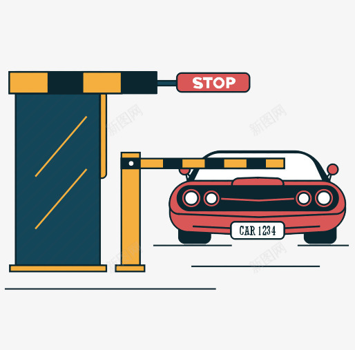 卡通停车buspng免抠素材_88icon https://88icon.com png 停车 卡通 汽车 素材