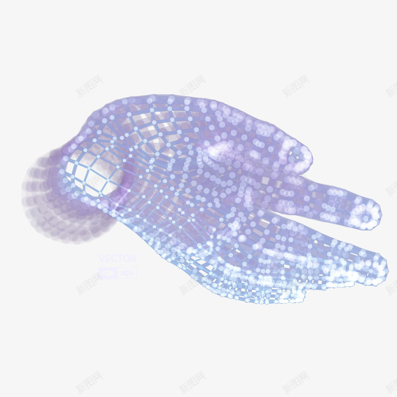 淡蓝人工智能手模型矢量图eps免抠素材_88icon https://88icon.com 人工智能 创意 手势 手模型 未来 淡紫色 淡色 淡蓝 点线 科技 粒子 矢量图