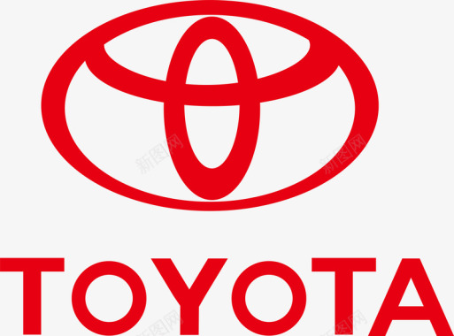 logo丰田汽车logo矢量图图标图标