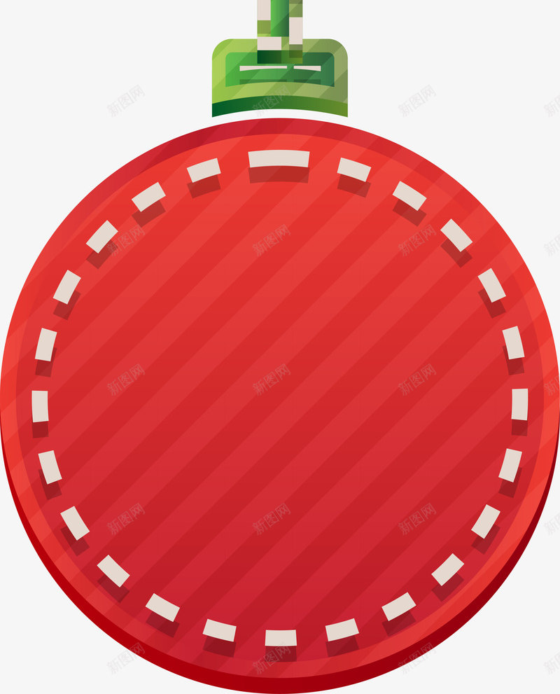 圣诞节红色吊球png免抠素材_88icon https://88icon.com 喜庆 圆圈卡片 圣诞节吊球 红色卡片 红色吊球 绿色绳子