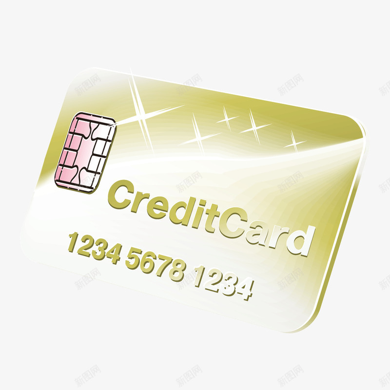 金属质感金色银行卡模型png免抠素材_88icon https://88icon.com 模型 质感 金属 金色 金色质感 银行卡