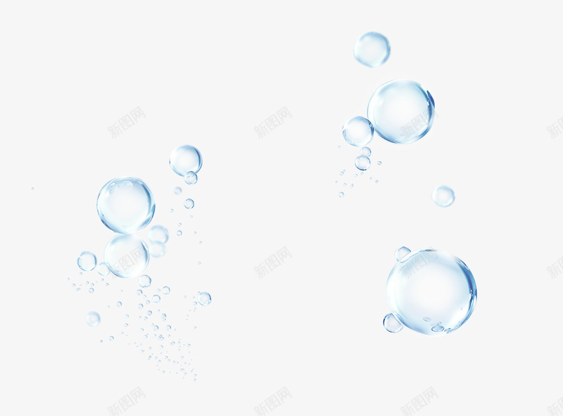 水中的气泡气泡png免抠素材_88icon https://88icon.com 气泡 水中气泡 水泡 泡泡