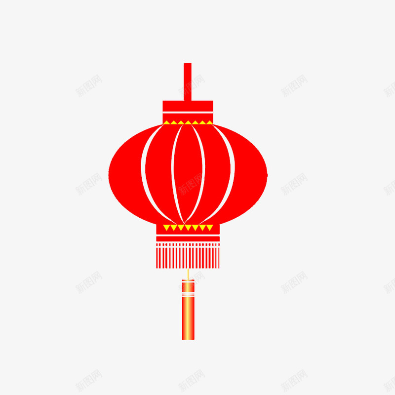 红色灯笼窗花png免抠素材_88icon https://88icon.com 传统民俗 灯笼 窗花 红色