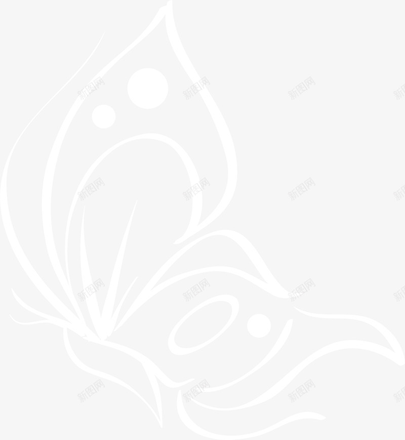 白色圆圈花纹png免抠素材_88icon https://88icon.com 图案 圆圈 白色 花纹 边框纹理