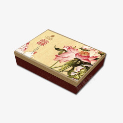 中国传统月饼精品月饼礼盒装高清图片