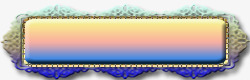 彩虹色标题栏素材