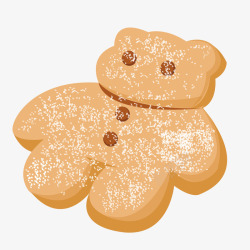 鸭子饼干模型小熊饼干模型高清图片