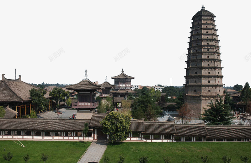 旅游景区法门寺png免抠素材_88icon https://88icon.com 旅游景区 景区 法门寺 著名景点 陕西法门寺