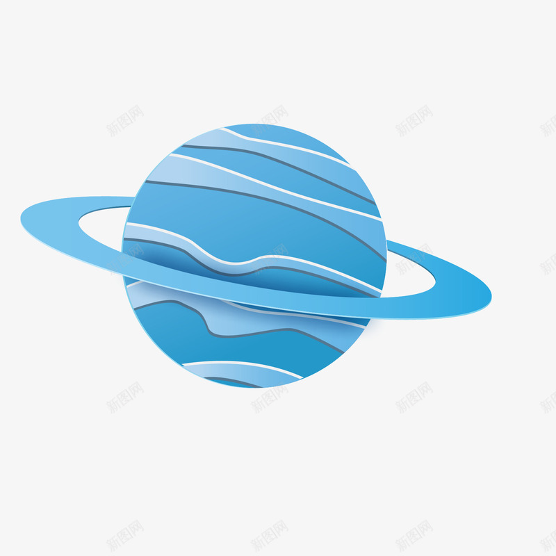蓝色卡通星球模型矢量图ai免抠素材_88icon https://88icon.com 卡通 卡通星球 星球 星球模型 蓝色 蓝色模型 矢量图