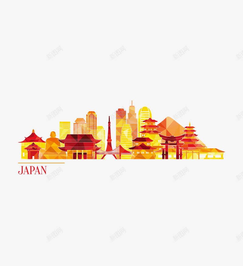 日本建筑png免抠素材_88icon https://88icon.com EPS 促销 免抠 大图 建筑 旅游 日本 标签 高清