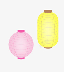 卡通灯笼素材