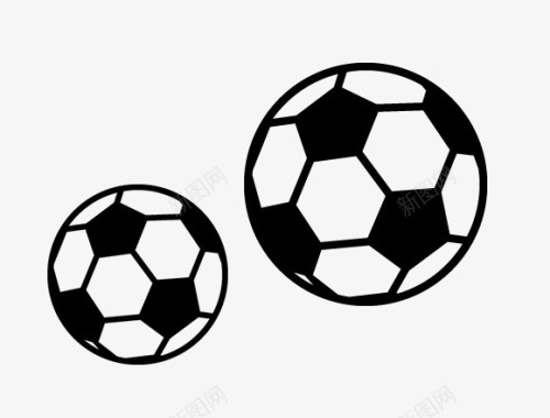 决战高考创意黑白球场决战世界杯足球图标图标