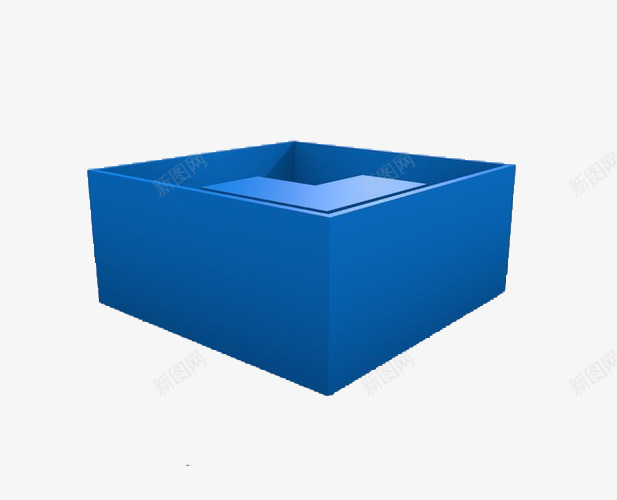 立体蓝色风格长方体模型图案png免抠素材_88icon https://88icon.com 图案 模型 立体方体 立体风格 蓝色风格 长方体