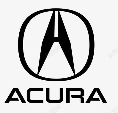 汽车存放标志ACURA图标图标