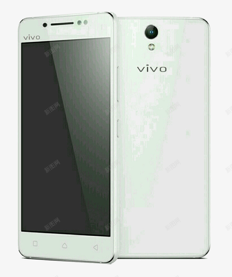 VIVO智能手机白色立式模型png免抠素材_88icon https://88icon.com vivox9 智能手机 模型 白色 立式