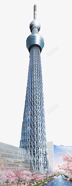 晴空塔日本东京晴空塔高清图片