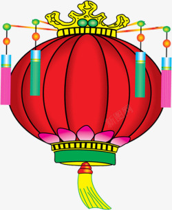 中秋节国庆手绘灯笼素材