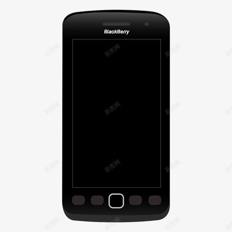 黑色手机模型矢量图eps免抠素材_88icon https://88icon.com 手机模型 矢量手机 黑色手机 黑莓手机 矢量图