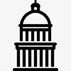 国会大厦旅游美国国会图标高清图片