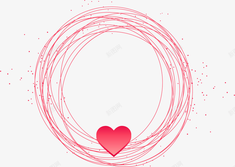 卡通手绘七夕线框装饰矢量图ai免抠素材_88icon https://88icon.com 七夕 七夕爱心 七夕线框装饰 心形 情人节 爱心 爱情 矢量图