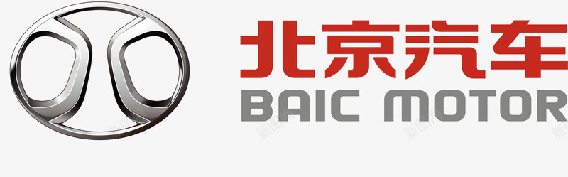 北京汽车logo矢量图图标图标