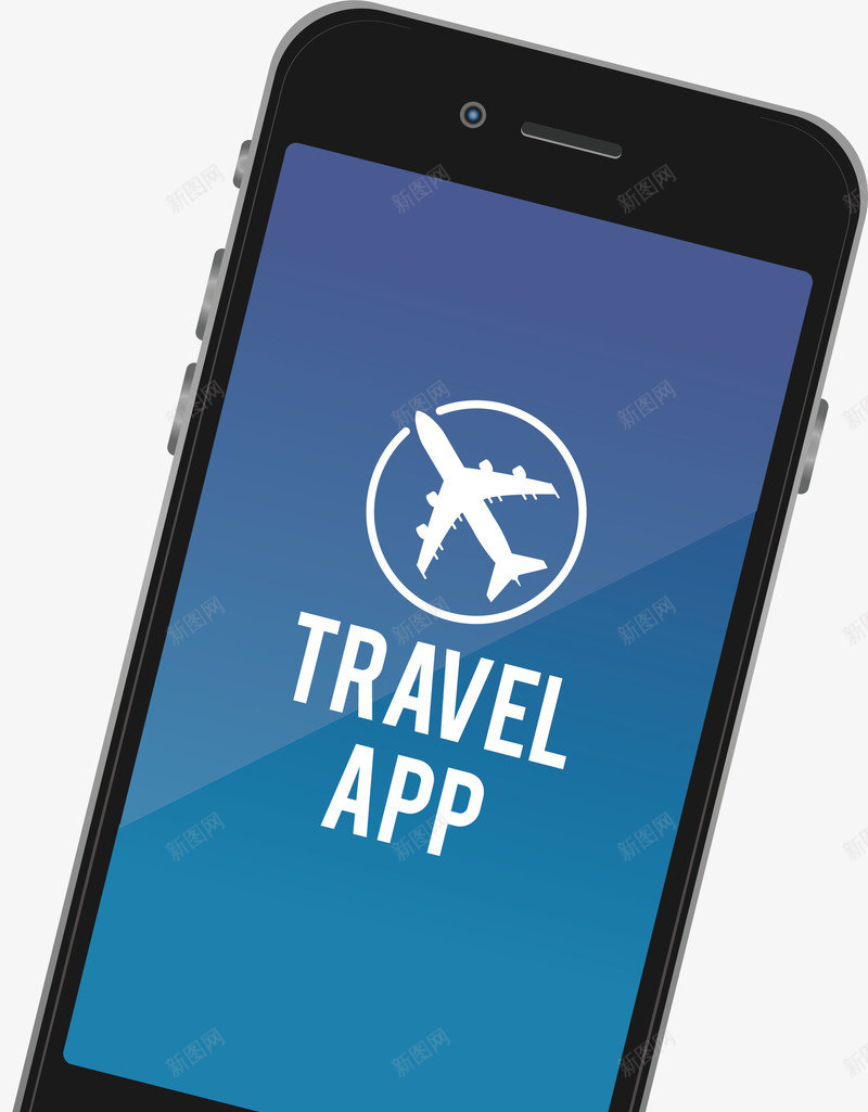 黑色手机模型png免抠素材_88icon https://88icon.com 手机 手机模型 旅游a 旅游app 旅游应用 矢量png 黑色手机