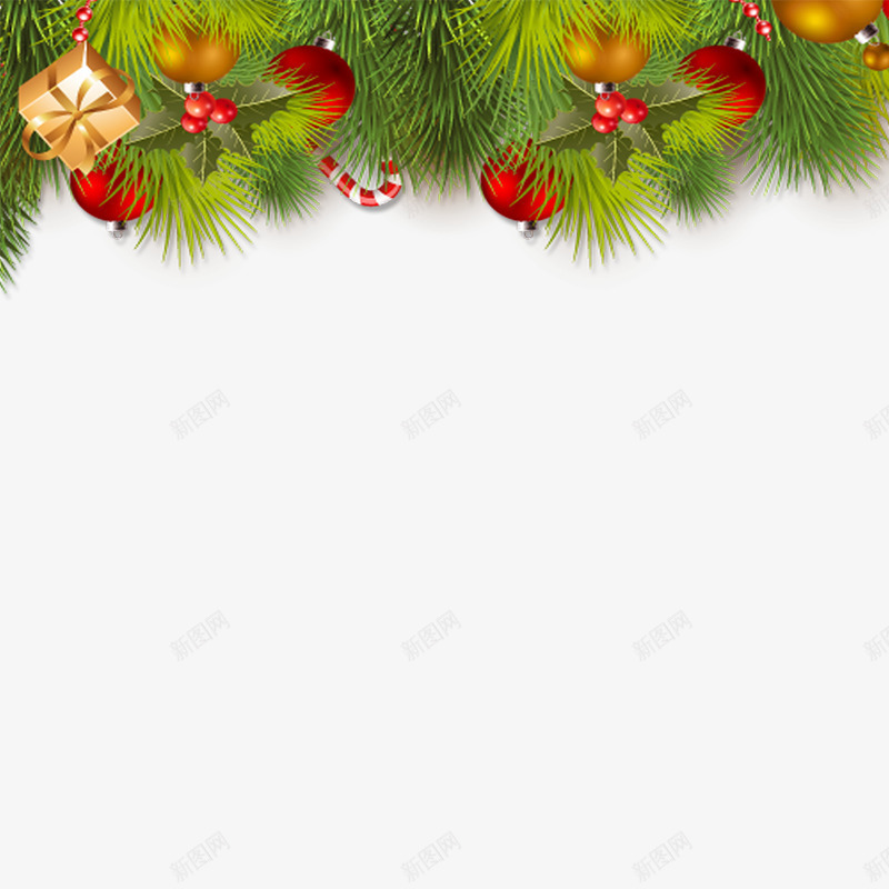 绿色圣诞植物png免抠素材_88icon https://88icon.com 光泽 圣诞 彩色 悬挂 植物 礼包 礼盒 绿色 节日