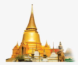 泰国宫殿旅游元素素材