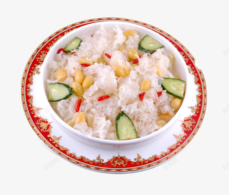 黄豆大米饭psd免抠素材_88icon https://88icon.com 健康 大米饭 美味 营养