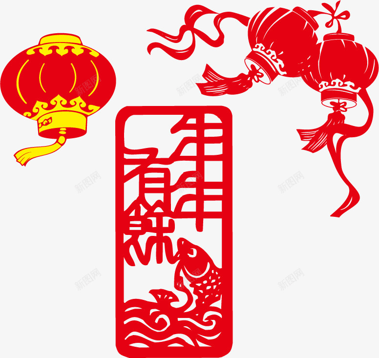 新年灯笼喜庆矢量图ai免抠素材_88icon https://88icon.com png 喜庆 喜庆灯笼 新年 新年喜庆 灯笼素材 素材 矢量图