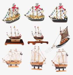 复原帆船模型高清图片