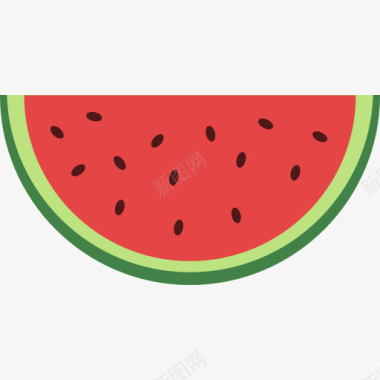 新鲜的水果图片西瓜图标图标