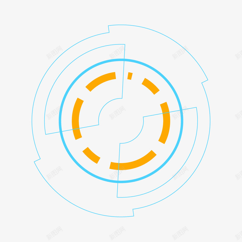 酷炫科技线条交互界面矢量图ai免抠素材_88icon https://88icon.com 交互 交互界面 信息图表 图表模型 数据分析 科技 线条交互界面 辅助仪器 矢量图