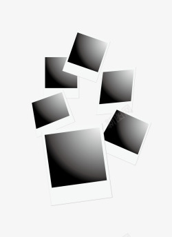 黑白相框素材