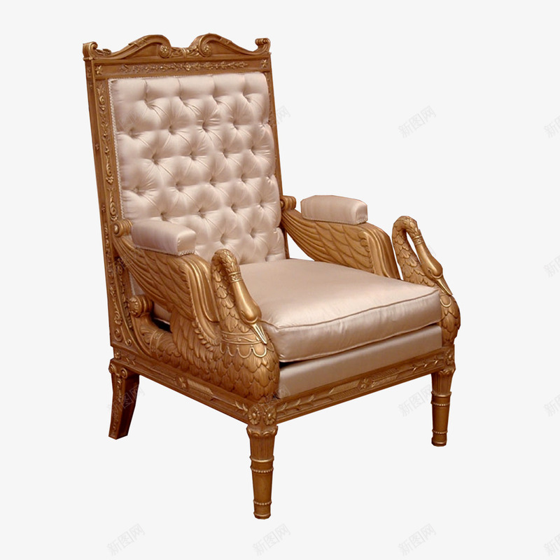 实物奢华丝绸椅子png免抠素材_88icon https://88icon.com 华丽 椅子 欧式 沙发