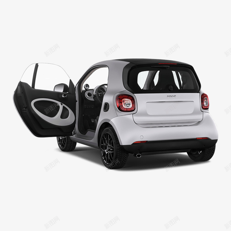 奔驰smartpng免抠素材_88icon https://88icon.com 奔驰smart 小车 打开门 汽车 轿车