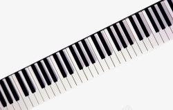 钢琴琴键素材
