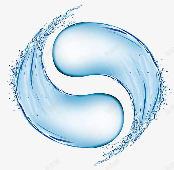 八卦阵png免抠素材_88icon https://88icon.com 八卦 护肤品 水 蓝色