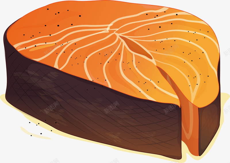 美味营养烟熏三文鱼矢量图ai免抠素材_88icon https://88icon.com 三文鱼 健康饮食 烟熏三文鱼 矢量png 美味三文鱼 营养美味 矢量图