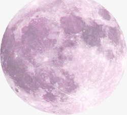 紫色月球表面七夕素材