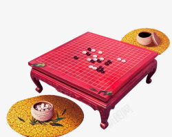 棋逢对手素材